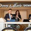 Flamingo Las Vegas Regional President Eileen Moore, right, Donny Osmond and Marie Osmond unveil the signage for the newly renamed Donny & Marie Showroom at Flamingo Las Vegas on Wednesday, Oct. 2, 2013. Flamingo Las Vegas Regional President Eileen Moore, right, Donny Osmond and Marie Osmond unveil the signage for the newly renamed Donny & Marie Showroom at Flamingo Las Vegas on Wednesday, Oct. 2, 2013.