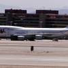 Photo: A Japan Airlines jet taxis to a gate at McCarran I Photo: A Japan Airlines jet taxis to a gate at McCarran I