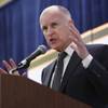 Photo: Gov. Jerry Brown is shown at the California State Photo: Gov. Jerry Brown is shown at the California State