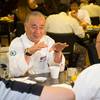 Photo: Chef Nobu Matsuhisa enjoys breakfast at his Nobu C Photo: Chef Nobu Matsuhisa enjoys breakfast at his Nobu C