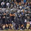 Photo: Green Valley players hoist up kicker Conor Perkins Photo: Green Valley players hoist up kicker Conor Perkins