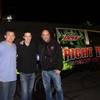 Photo: Matt Hughes, Jason Egan and Dana White at Fright D Photo: Matt Hughes, Jason Egan and Dana White at Fright D