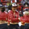 The UNLV dance team performs during their annual preseason Scarlet and Gray scrimmage Thursday, Oct. 17, 2013 at the Thomas & Mack. The UNLV dance team performs during their annual preseason Scarlet and Gray scrimmage Thursday, Oct. 17, 2013 at the Thomas & Mack.