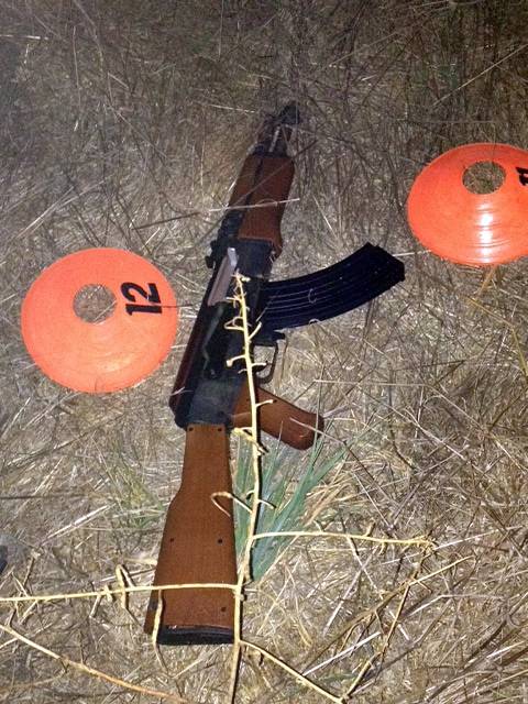 This image, released by the Sonoma County Sheriff's Department, shows a replica gun that was being carried by a 13-year-old boy in Santa Rosa, Calif., on Tuesday, Oct. 22, 2013. Two Sonoma County deputies saw the boy walking with the replica assault weapon at about 3 p.m. local time Tuesday in Santa Rosa. Lt. Dennis O'Leary says they repeatedly ordered him to drop what appeared to be a rifle before firing several rounds. He was pronounced dead at the scene.