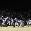 Photo: Green Valley kicker Conor Perkins boots a 40-yard Photo: Green Valley kicker Conor Perkins boots a 40-yard