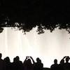 Photo: People watch the fountain show at the Bellagio on Photo: People watch the fountain show at the Bellagio on