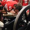 UNLV punter Logan Yunker, a Las Vegas native who transferred after a year at UNR, kisses the Fremont Cannon after the Rebels defeated UNR 27-22 Saturday, Oct. 26, 2013 at Mackay Stadium in Reno. UNLV punter Logan Yunker, a Las Vegas native who transferred after a year at UNR, kisses the Fremont Cannon after the Rebels defeated UNR 27-22 Saturday, Oct. 26, 2013 at Mackay Stadium in Reno.