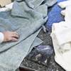 Photo: An ink-stained towel, which was ruined by a secret Photo: An ink-stained towel, which was ruined by a secret