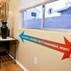 Photo: Draft-sealed windows are shown during a green hous Photo: Draft-sealed windows are shown during a green hous