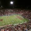 A sparse crown, officially announced as 15,062, watches UNLV take on Utah State Saturday, Nov. 9, 2013 at Sam Boyd Stadium. Utah State won the game 28-24. A sparse crown, officially announced as 15,062, watches UNLV take on Utah State Saturday, Nov. 9, 2013 at Sam Boyd Stadium. Utah State won the game 28-24.