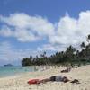 Photo: People enjoy the Lanikai Beach in Kailua, Hawaii, Photo: People enjoy the Lanikai Beach in Kailua, Hawaii,