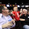 Photo: Las Vegas Sun Sports Editor Ray Brewer, his son Ni Photo: Las Vegas Sun Sports Editor Ray Brewer, his son Ni