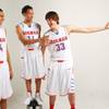 Bishop Gorman basketball players Chase Jeter, Noah Robotham and Stephen Zimmerman on Thursday, Nov. 21, 2013. Bishop Gorman basketball players Chase Jeter, Noah Robotham and Stephen Zimmerman on Thursday, Nov. 21, 2013.