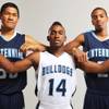 Photo: Centennial basketball players, from left, Eddie Da Photo: Centennial basketball players, from left, Eddie Da