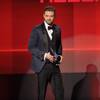 Photo: Justin Timberlake accepts the award for Favorite A Photo: Justin Timberlake accepts the award for Favorite A