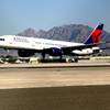 Photo: A Delta jet at McCarran International airport. Photo: A Delta jet at McCarran International airport.