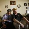 Photo: William Guarnere, left, and Edward Heffron pose to Photo: William Guarnere, left, and Edward Heffron pose to