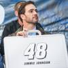 Six-time NASCAR Sprint Cup Series champion Jimmie Johnson attends Fan Fest at Fremont Street Experience in downtown Las Vegas on Wednesday, Dec. 4, 2013, for 2013 NASCAR Champion's Week. Six-time NASCAR Sprint Cup Series champion Jimmie Johnson attends Fan Fest at Fremont Street Experience in downtown Las Vegas on Wednesday, Dec. 4, 2013, for 2013 NASCAR Champion's Week.