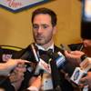 Photo: Six-time NASCAR champion Jimmie Johnson is intervi Photo: Six-time NASCAR champion Jimmie Johnson is intervi