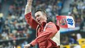 Round 2 of the 2013 Wrangler National Finals Rodeo on Friday, Dec. 6, 2013, at the Thomas & Mack Center at UNLV.