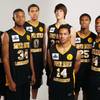 The Las Vegas Sun Super Seven boys selection, from left, Spencer Mathis, Ray Smith, Chase Jeter, Stephen Zimmerman, Noah Robotham, Justin Burks and Diontae Jones. The Las Vegas Sun Super Seven boys selection, from left, Spencer Mathis, Ray Smith, Chase Jeter, Stephen Zimmerman, Noah Robotham, Justin Burks and Diontae Jones.