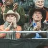 Photo: Arnold Schwarzenegger attends Round 5 of the 2013 Photo: Arnold Schwarzenegger attends Round 5 of the 2013