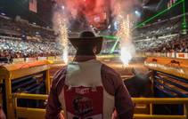 Round 7 of the 2013 Wrangler National Finals Rodeo on Wednesday, Dec. 11, 2013, at the Thomas & Mack Center at UNLV. Round 7 of the 2013 Wrangler National Finals Rodeo on Wednesday, Dec. 11, 2013, at the Thomas & Mack Center at UNLV.