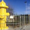 Photo: A 14-foot yellow fire hydrant is the trademark of Photo: A 14-foot yellow fire hydrant is the trademark of