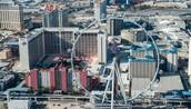 Contributing photographer Tom Donoghue shoots the Las Vegas Valley aboard a Maverick Helicopter on Tuesday, Dec. 10, 2013.