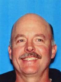 This photo provided by the California Department of Motor Vehicles via the Reno Gazette-Journal and KXTV News 10 shows Alan Frazier.