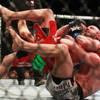 Photo: Dennis Siver ties up Manvel Gamburyan during their Photo: Dennis Siver ties up Manvel Gamburyan during their