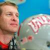 UNLV head coach Bobby Hauck listens to a question during a news conference for the Heart of Dallas Bowl Tuesday, Dec. 31, 2013 at the Cotton Bowl in Dallas. UNLV head coach Bobby Hauck listens to a question during a news conference for the Heart of Dallas Bowl Tuesday, Dec. 31, 2013 at the Cotton Bowl in Dallas.