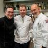 Rick Moonen, Bobby Flay and Hubert Keller at Chefs to the Max, a fundraising dinner for food critic Max Jacobson, at Rx Boiler Room on Sunday, Jan. 19, 2014, in Mandalay Place. Rick Moonen, Bobby Flay and Hubert Keller at Chefs to the Max, a fundraising dinner for food critic Max Jacobson, at Rx Boiler Room on Sunday, Jan. 19, 2014, in Mandalay Place.