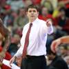 UNLV coach Dave Rice points to his player during their game against Wyoming Saturday, Feb. 8, 2014 at the Thomas & Mack Center. UNLV won 48-46. UNLV coach Dave Rice points to his player during their game against Wyoming Saturday, Feb. 8, 2014 at the Thomas & Mack Center. UNLV won 48-46.