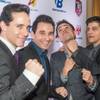 Jeff Leibow, Travis Cloer, Graham Fenton and Deven May of "Jersey Boys" at the Paris arrive at the 2014 Fighters Only World Mixed Martial Arts Awards on Friday, Feb. 7, 2014, at the Venetian. Jeff Leibow, Travis Cloer, Graham Fenton and Deven May of "Jersey Boys" at the Paris arrive at the 2014 Fighters Only World Mixed Martial Arts Awards on Friday, Feb. 7, 2014, at the Venetian.