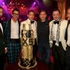 John Wood, senior executive director of VIP services; Ronn Nicolli, executive director of nightlife marketing; Jesse Waits, managing partner; DJ Kaskade; Yannick Mugnier, executive director of nightlife operations; and Eric White, assistant GM attend the fifth-anniversary celebration of XS on Saturday, Feb. 15, 2014, in Encore. John Wood, senior executive director of VIP services; Ronn Nicolli, executive director of nightlife marketing; Jesse Waits, managing partner; DJ Kaskade; Yannick Mugnier, executive director of nightlife operations; and Eric White, assistant GM attend the fifth-anniversary celebration of XS on Saturday, Feb. 15, 2014, in Encore.