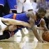Photo: New York Knicks point guard Raymond Felton, right, Photo: New York Knicks point guard Raymond Felton, right,