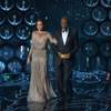 Photo: Angelina Jolie and Sidney Poitier walk onstage dur Photo: Angelina Jolie and Sidney Poitier walk onstage dur