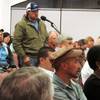 Photo: A member of the community speaks of the Feb. 14, 2 Photo: A member of the community speaks of the Feb. 14, 2