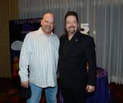 Rick Harrison and Terry Fator at Fator’s fifth-anniversary celebration Friday, March 7, 2014, at the Mirage. Rick Harrison and Terry Fator at Fator’s fifth-anniversary celebration Friday, March 7, 2014, at the Mirage.