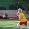 Quarterback Blake Decker during practice at UNLV. Quarterback Blake Decker during practice at UNLV.