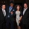 Photo: George Wallace, second from left and with Donny Os Photo: George Wallace, second from left and with Donny Os
