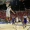 Arizona forward Aaron Gordon slams in a basket against Weber State during the first half in a second-round game in the NCAA college basketball tournament Friday, March 21, 2014, in San Diego. Arizona forward Aaron Gordon slams in a basket against Weber State during the first half in a second-round game in the NCAA college basketball tournament Friday, March 21, 2014, in San Diego.