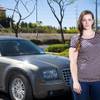 Photo: Janice Van Gorder stands beside her vehicle, which Photo: Janice Van Gorder stands beside her vehicle, which