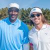 Michael Jordan and Jake Owen on opening day of the 2014 Michael Jordan Celebrity Invitational pro-am golf tournament Thursday, April 3, 2014, at Shadow Creek Golf Course. Michael Jordan and Jake Owen on opening day of the 2014 Michael Jordan Celebrity Invitational pro-am golf tournament Thursday, April 3, 2014, at Shadow Creek Golf Course.