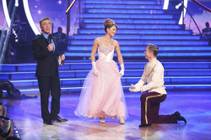 Tom Bergeron, Derek Hough and Amy Purdy of Las Vegas on Season 18 of ABC’s “Dancing With the Stars” on Monday, April 14, 2014. Tom Bergeron, Derek Hough and Amy Purdy of Las Vegas on Season 18 of ABC’s “Dancing With the Stars” on Monday, April 14, 2014.