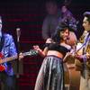 Melody Sweets dances between Robert Britton Lyons as Carl Perkins and Justin Shandor as Elvis during her guest appearance in “Million Dollar Quartet” on Tuesday, April 22, 2014, at Harrah’s.
Melody Sweets dances between Robert Britton Lyons as Carl Perkins and Justin Shandor as Elvis during her guest appearance in “Million Dollar Quartet” on Tuesday, April 22, 2014, at Harrah’s.