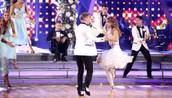 Derek Hough and Amy Purdy of Las Vegas compete on Season 18 of ABC’s “Dancing With the Stars” on Monday, April 21, 2014.