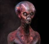 A prop for the film "Area 52: The Actual Footage." A prop for the film "Area 52: The Actual Footage."