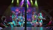 Dancers perform to a country song as “X Burlesque” celebrates its 12th anniversary in Las Vegas on Wednesday, April 23, 2014, at the Flamingo.